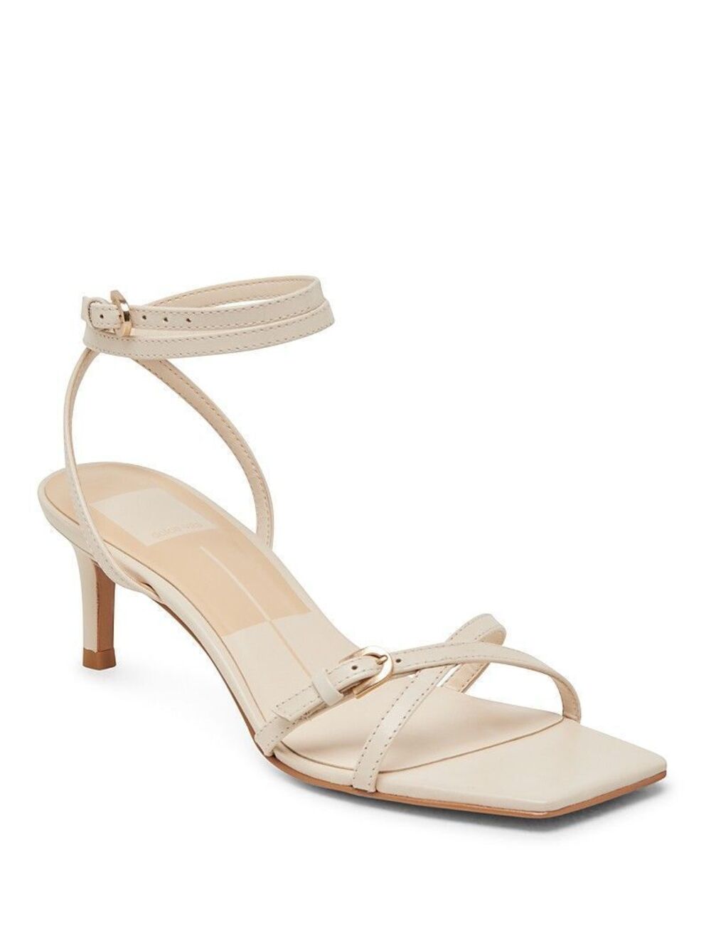 Dolce Vita Women's Bamby Sandals Bone Leather 10 ($100)